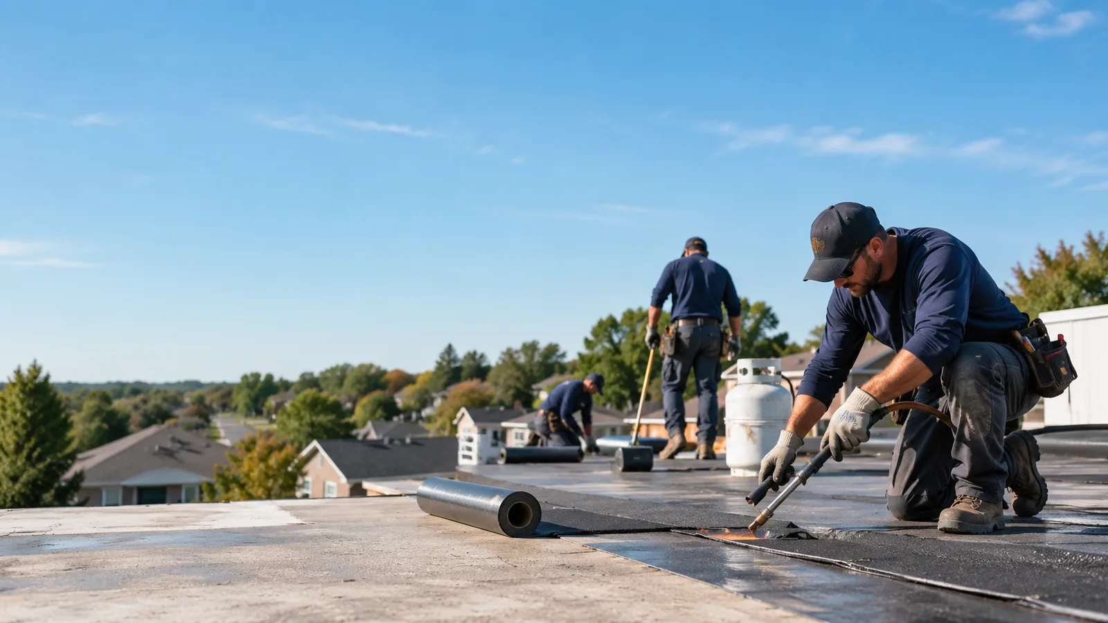 Flat Roof Leak Repair providers in Sharon, ND